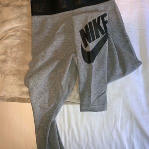 grey nike leggings